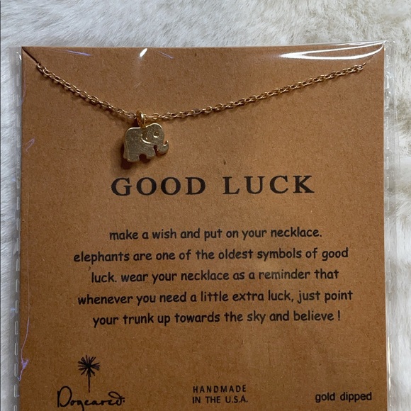 Elephant charm woman’s necklace - Picture 1 of 2